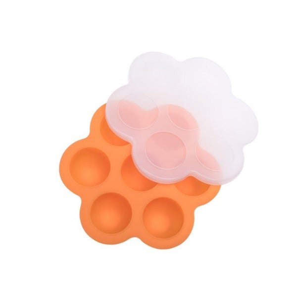 7 Hole Silicone Little One Food Storage Box Sealed Fresh Ice Tray Mold Carousel 1