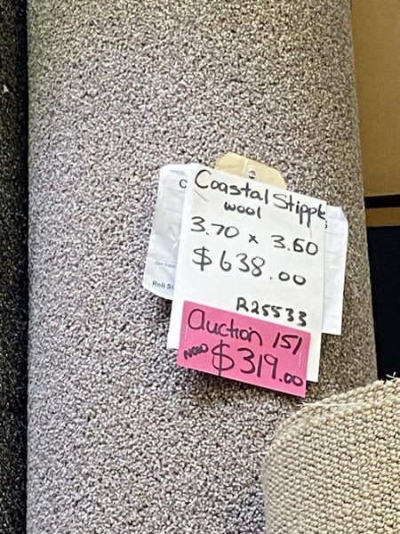 Auction 151, 3.70 x 3.50 metres, Solution Dyed Nylon carpet Carousel 1