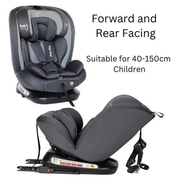 All-Rider 360 Rotating Convertible i-Size R129 Car Seat with ISOFIX and Top T... Carousel 2