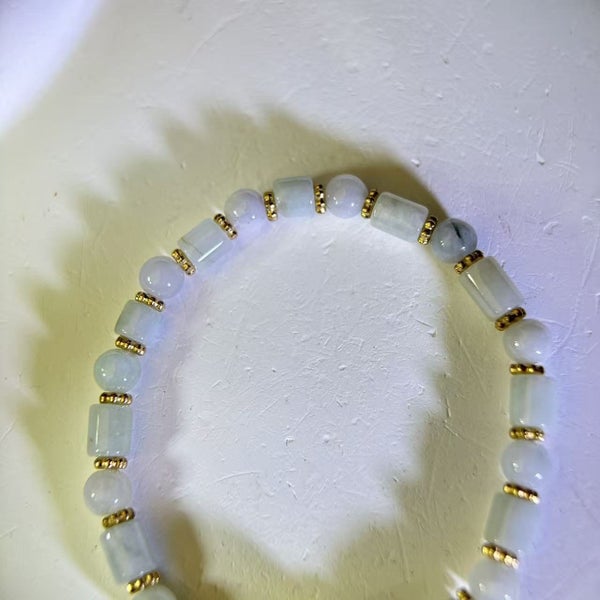 Green Jade Beads Bracelet Carousel 4