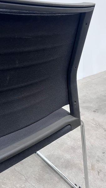 Meeting Chairs | Sled Base | Set of 2 | Black | Used Carousel 9