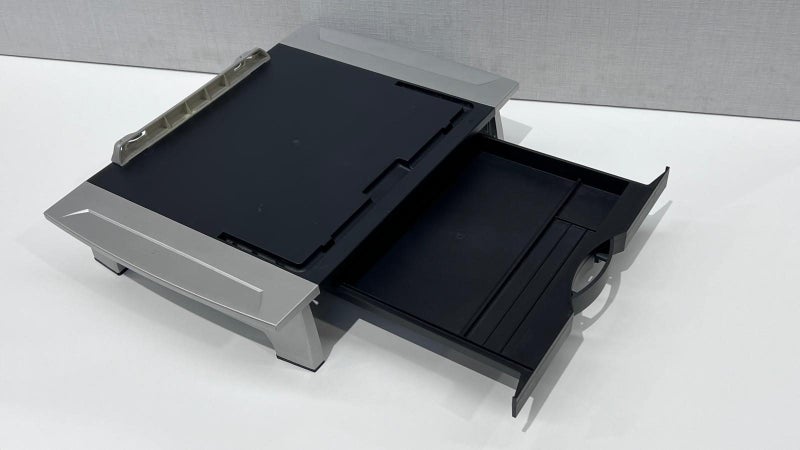 Fellowes Monitor Stand | with Drawer + Cable Management | Used Carousel 2
