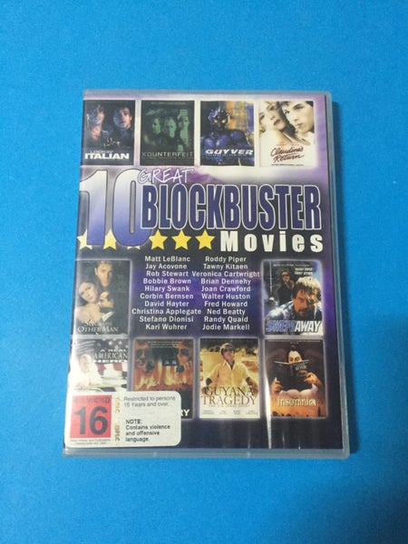10 Blockbuster Classics (Kounterfeit / Swept Away / Insomnia and 7 more)64530719135617110