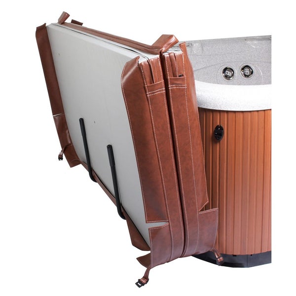 Gas Spring Assisted Spa Pool Cover Lifter Cover Caddy Carousel 1