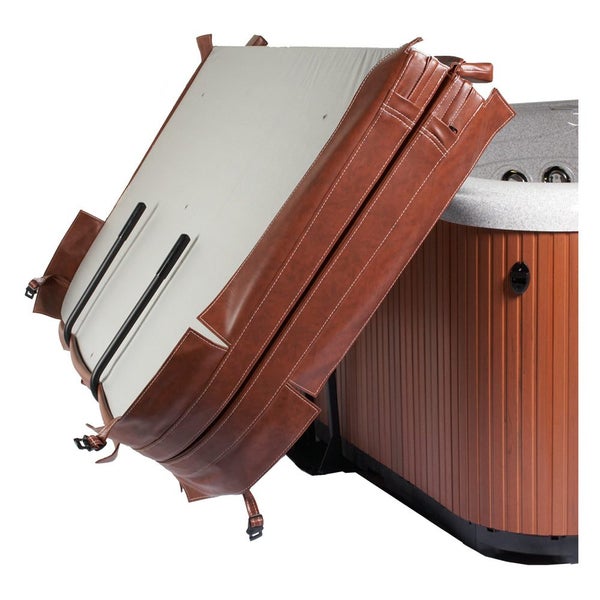 Gas Spring Assisted Spa Pool Cover Lifter Cover Caddy Carousel 2