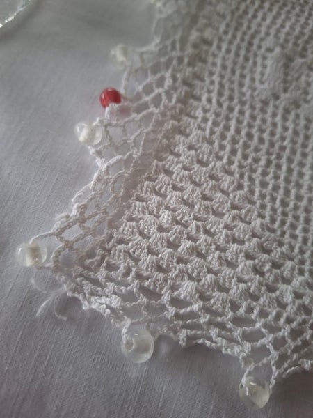 Vintage Beaded milk jug cover Carousel 2