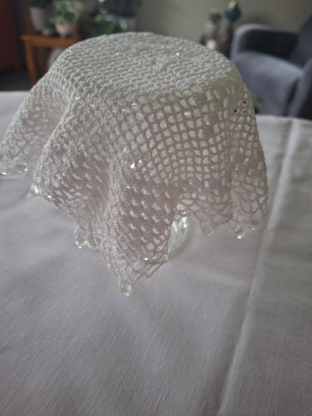 Vintage Beaded milk jug cover Carousel 3