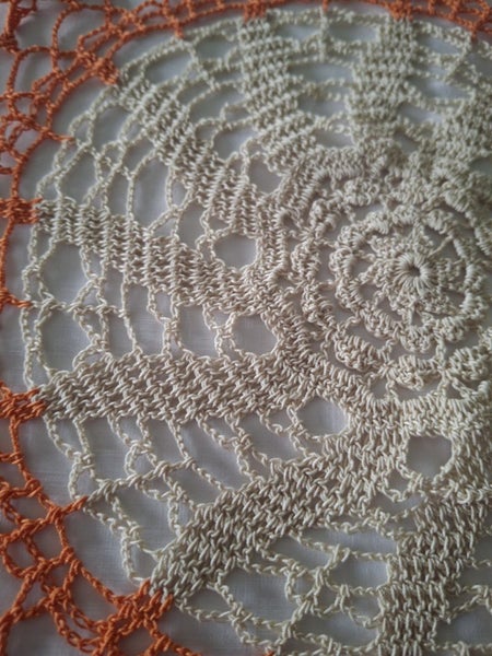 Vintage beaded milk jug cover Carousel 4