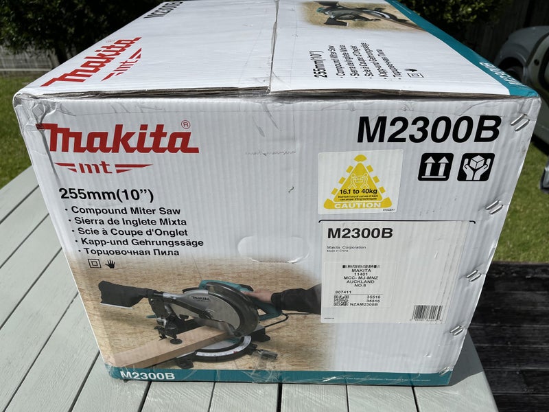Makita 255 mm (10 inch) Compound Mitre Saw and Toolshed Stand64042596620801111