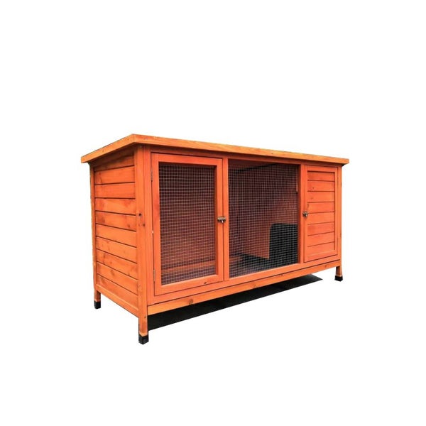 Yes4pets Xxl Rabbit Hutch Guinea Pig Cage Ferret Chicken Coop W Pull Out Tray 15 Carousel 1