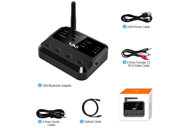 1Mii B310 Pro Bluetooth 5.0 Receiver Carousel 3