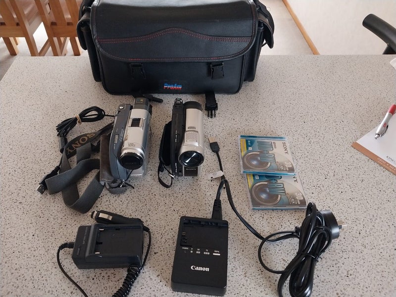 Sony Disc Cameras x 2 Faulty Carousel 1