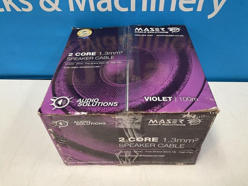 Maser 2Core 1.3mm2 Speaker Cable Carousel 1