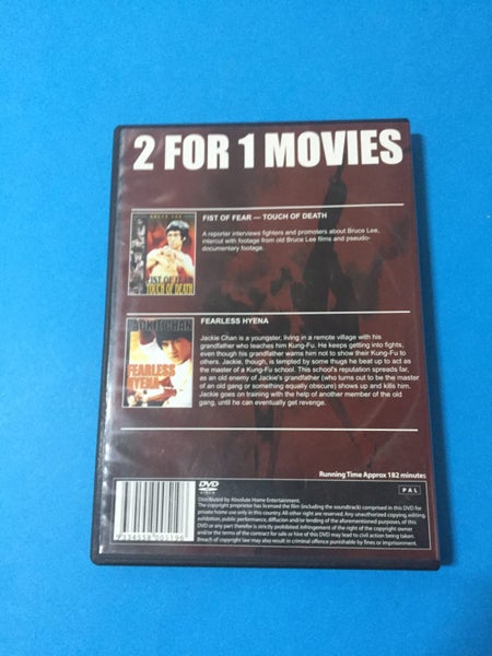 Fist Of Fear, Touch Of Death / Fearless Hyena64521417996161111