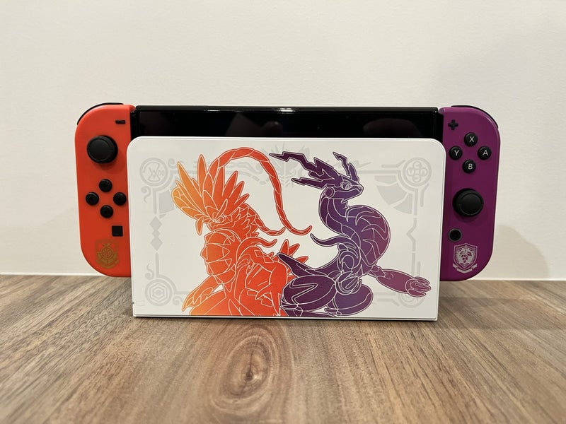 Nintendo Switch OLED Pokémon Scarlet/Violet Edition w games and accessories Carousel 2