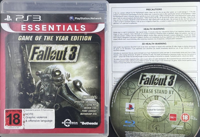 Fallout 3 GOTY - PS3 - PlayStation 3 Carousel 1