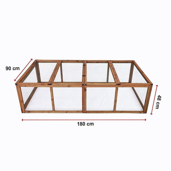 Randy & Travis Machinery Chicken Coop Large Run Guinea Pig Cage Villa Extension Carousel 2