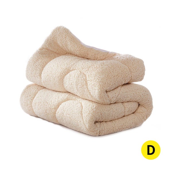 Dreamz Mattress Topper 100% Wool Underlay Reversible Mat Pad Protector Double Carousel 1