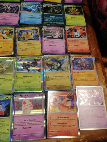 Pokemon All different holos x120 Carousel 2