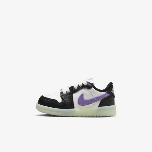 Nike Jordan 1 Retro Low OG TD Black Raspberry Toddler Infant Casual HF0412-001 Carousel 2