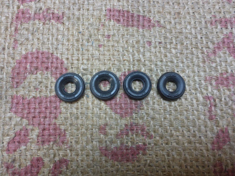 Awesome Vintage NZ Micro Models Diecast Toy Wheels Tyres Set Carousel 1