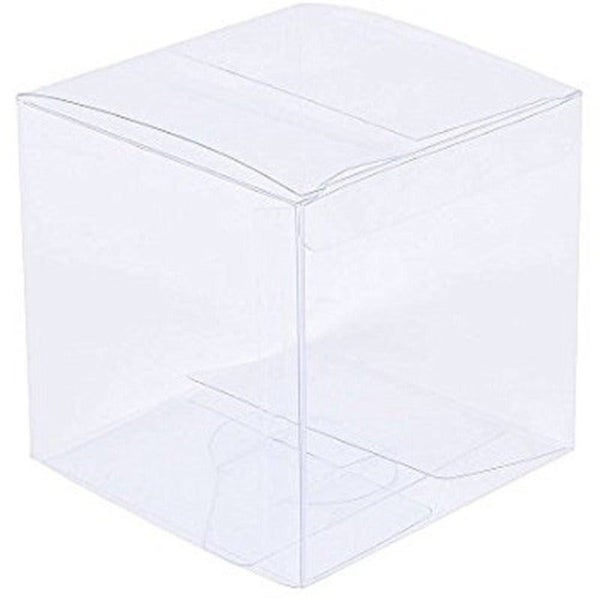 My Decorations 50 Pack Of 7Cm Clear Pvc Plastic Folding Packaging Small Rectangl Carousel 1