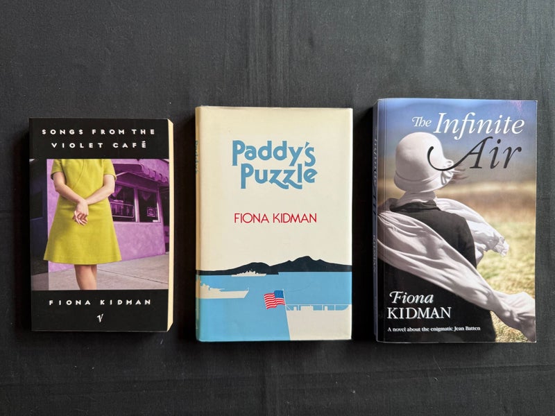 THREE FIONA KIDMAN BOOKS TOGETHER - ICONIC NEW ZEALAND AUTHOR Carousel 1