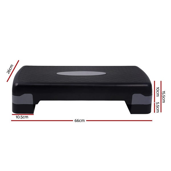 Everfit Aerobic Step Exercise Stepper Steps Fitness Block Bench Riser Home Gym Carousel 2