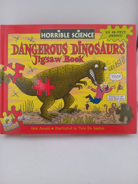 Dangerous Dinosaurs Jigsaw Book (Horrible Science) by Nick Arnold64288013985281110