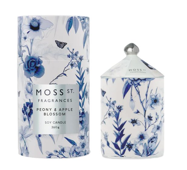 Moss St 360G PEONY & APPLE BLOSSOM CANDLE Carousel 2