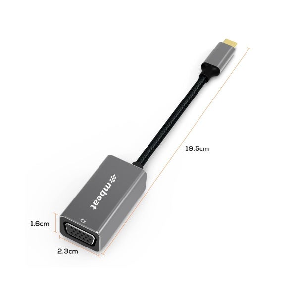 Mbeat Elite Usb-C To Vga Adapter- Space Grey Carousel 2