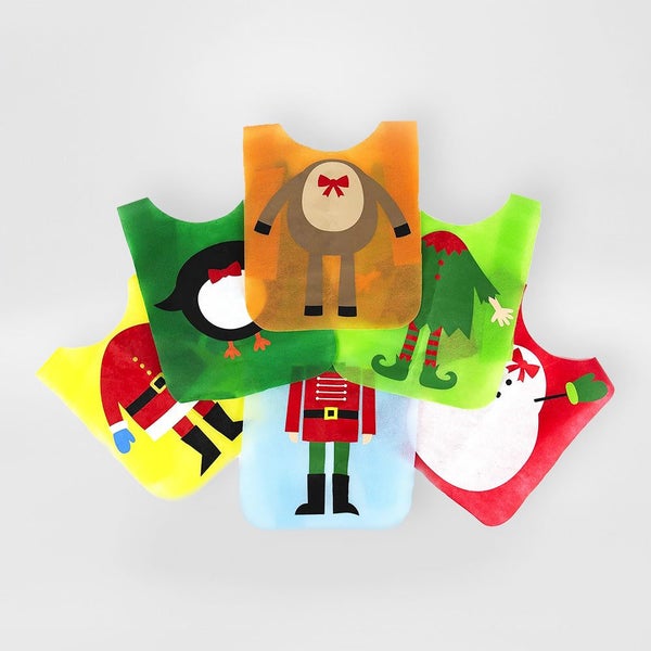 Festive Dinner Bibs Carousel 2