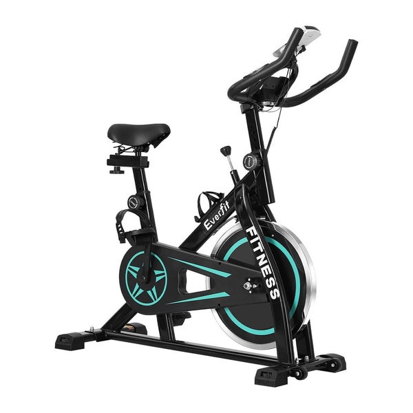 Everfit Spin Bike Exercise 10Kg Flywheel Fitness Home Gym 150Kg Capacity Carousel 1