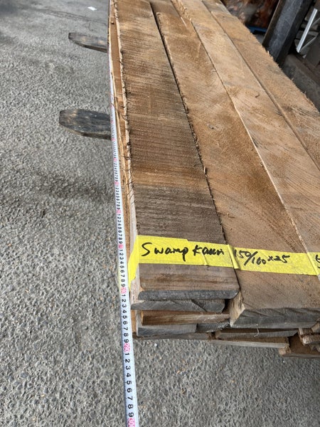 57 LM 150/170× 25 mm Solid Swamp Kauri Timber Lot –(Kiln-Dried)64050486038018114