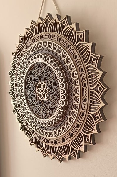 Calming Lotus (Laser Multi Layer) Carousel 2