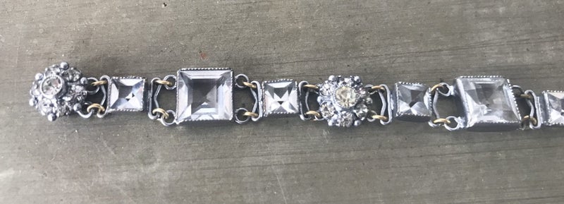 Beautiful art deco riviera bracelet Carousel 1