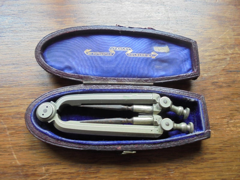 Stanley proportional pocket compass dividers c1800 to 1810 Carousel 1