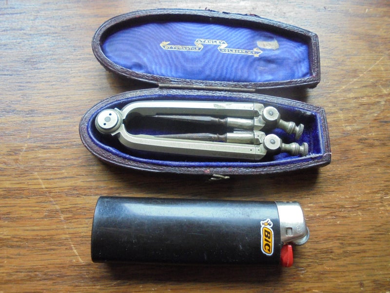 Stanley proportional pocket compass dividers c1800 to 1810 Carousel 2