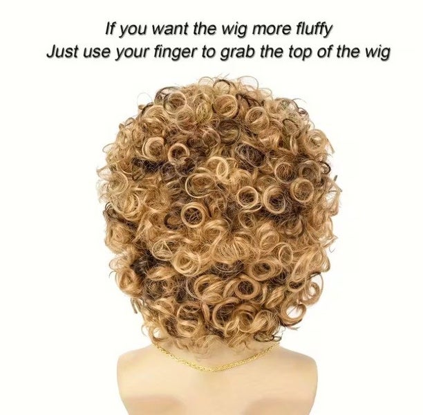 Men’s 70s Disco Wig & Costume bling Set Carousel 7