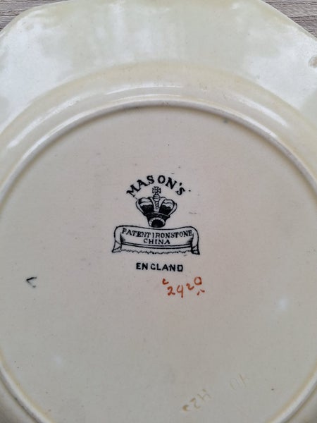 Mason's China Plates (4) Carousel 2