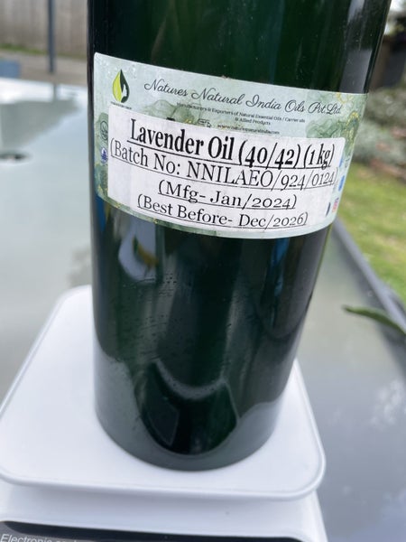 Lavender essential oil 1kg Carousel 1
