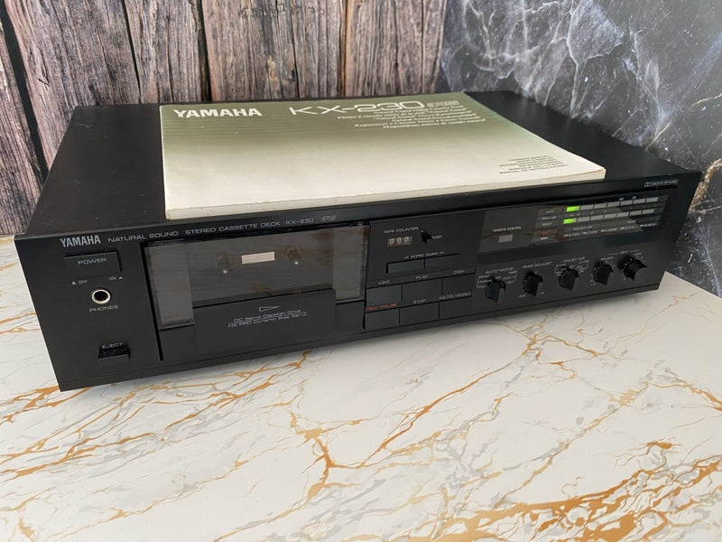 ~$1R Yamaha natural sound stereo cassette deck KX-230~ Carousel 1