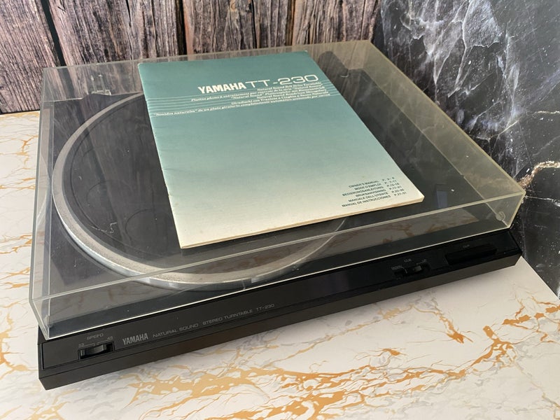 ~$1R Yamaha natural sound stereo turntable TT-230~ Carousel 1