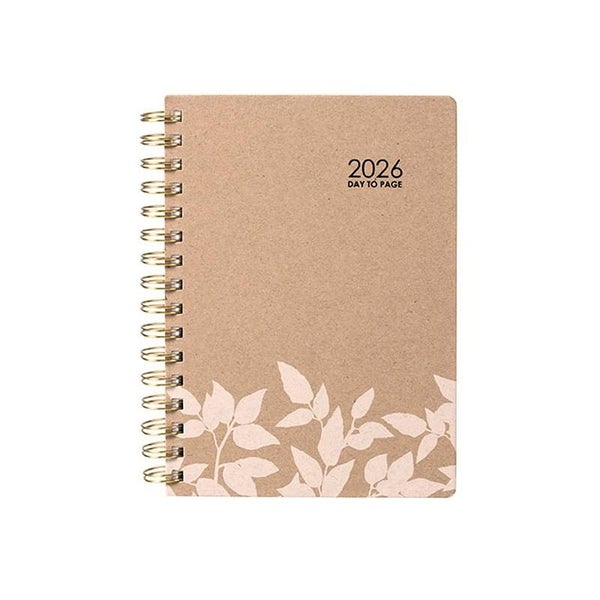 Cumberland A5 Ecowise Diary 2026 Kraft Day to Page 51SECB26 Carousel 1