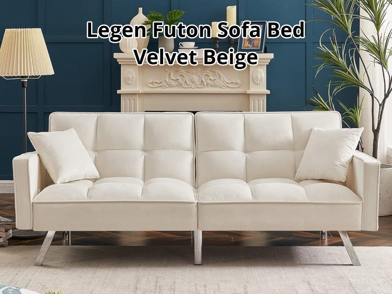 Velvet Sofa Bed Carousel 1
