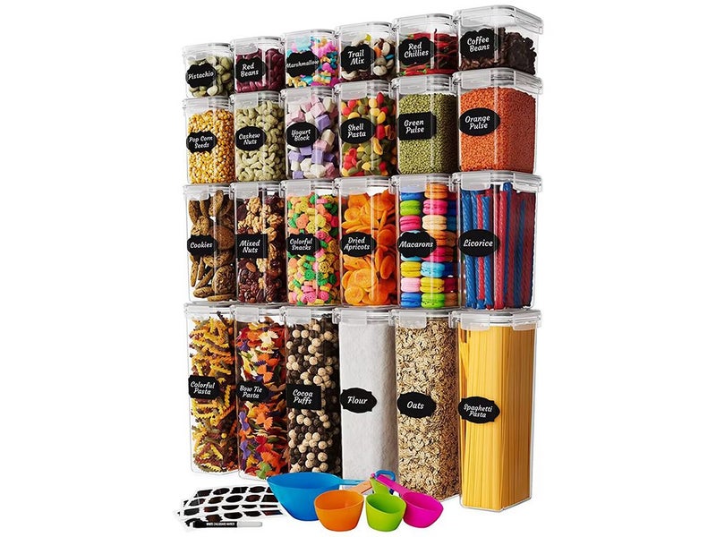 24PCS Pantry storage containers - (NZ Clearance) Carousel 1