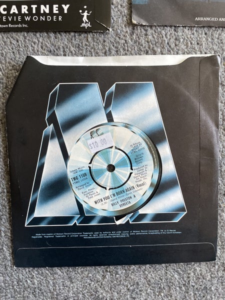 Rare Mini Record Collection 7 inch Carousel 8