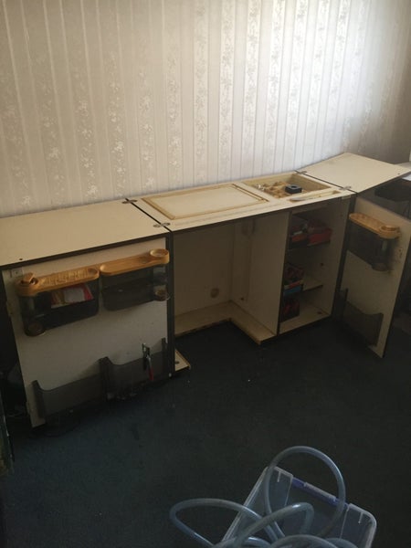 Vintage Sewing Cabinet Carousel 3
