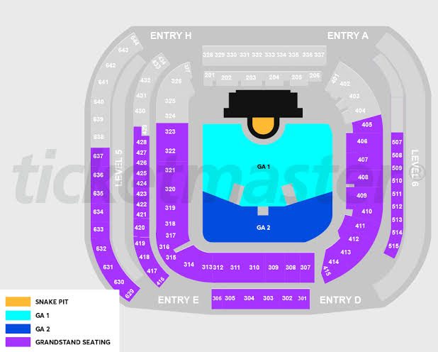 Metallica Tickets GA2 Standing (Multiple Tickets) Carousel 2