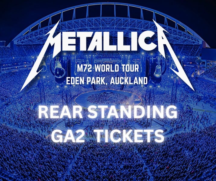 Metallica Tickets GA2 Standing (Multiple Tickets) Carousel 1